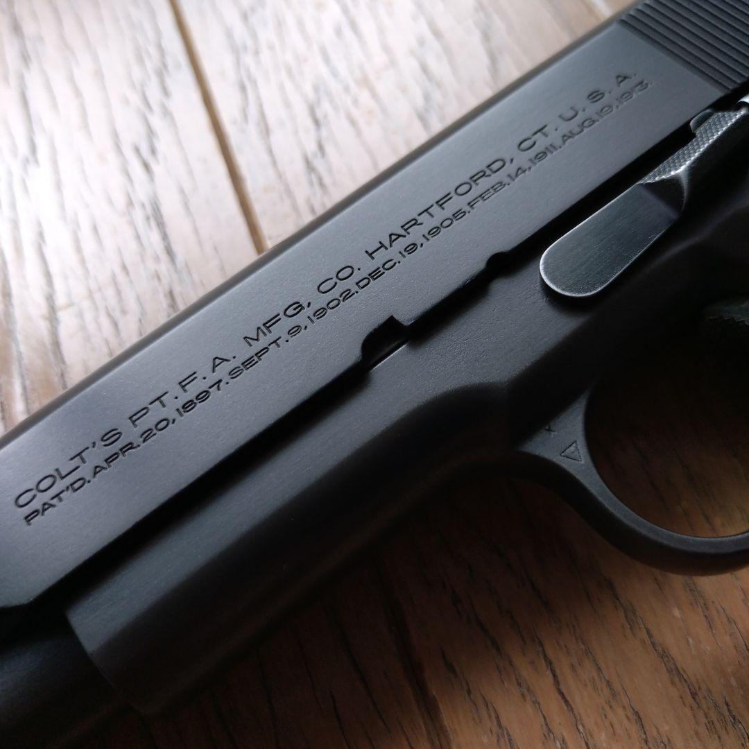 ウエスタンアームズ　コルト　ガバメント　ナショナルマッチ