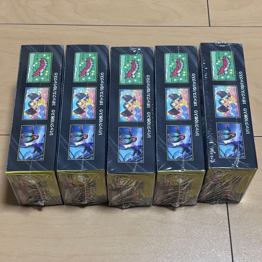 ポケモンカード MEGAドリームex 5ボックス シュリンク有り