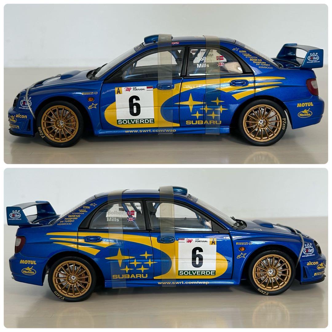 オートアート 1/18 スバル インプレッサ WRC