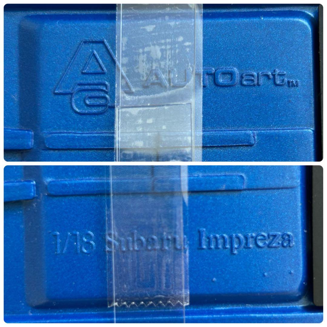 オートアート 1/18 スバル インプレッサ WRC