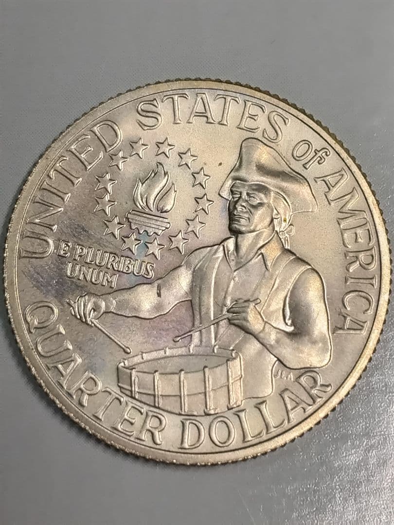 hab023 クォーター銀貨3枚セット 1957D.,1976年記念,2009年