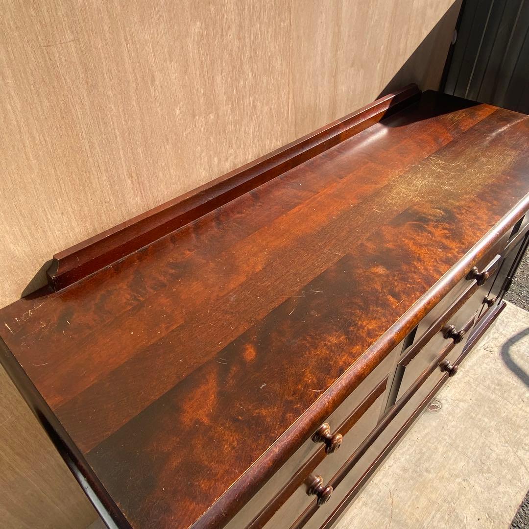 北海道民芸家具　タンス　箪笥　アンティーク　使用感あり