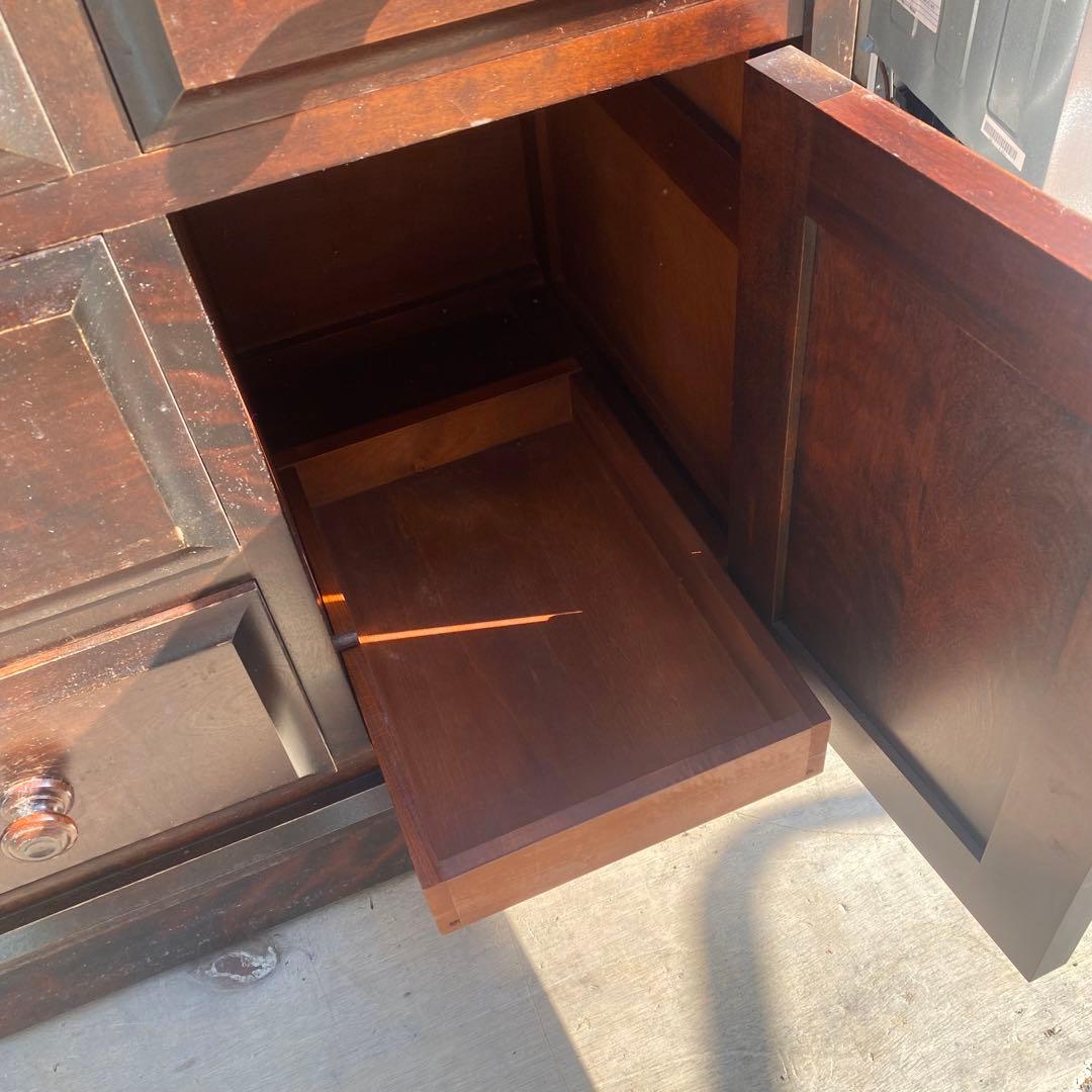 北海道民芸家具　タンス　箪笥　アンティーク　使用感あり