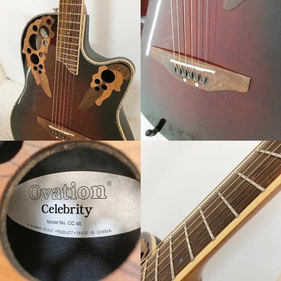 オベーション OVATION CELEBRITY CC48-RRB ギター