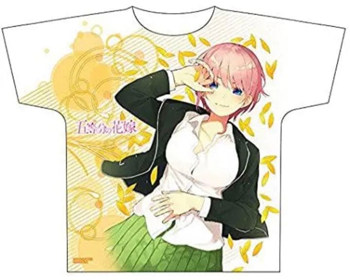 五等分の花嫁　フルグラフィックTシャツ　中野一花
