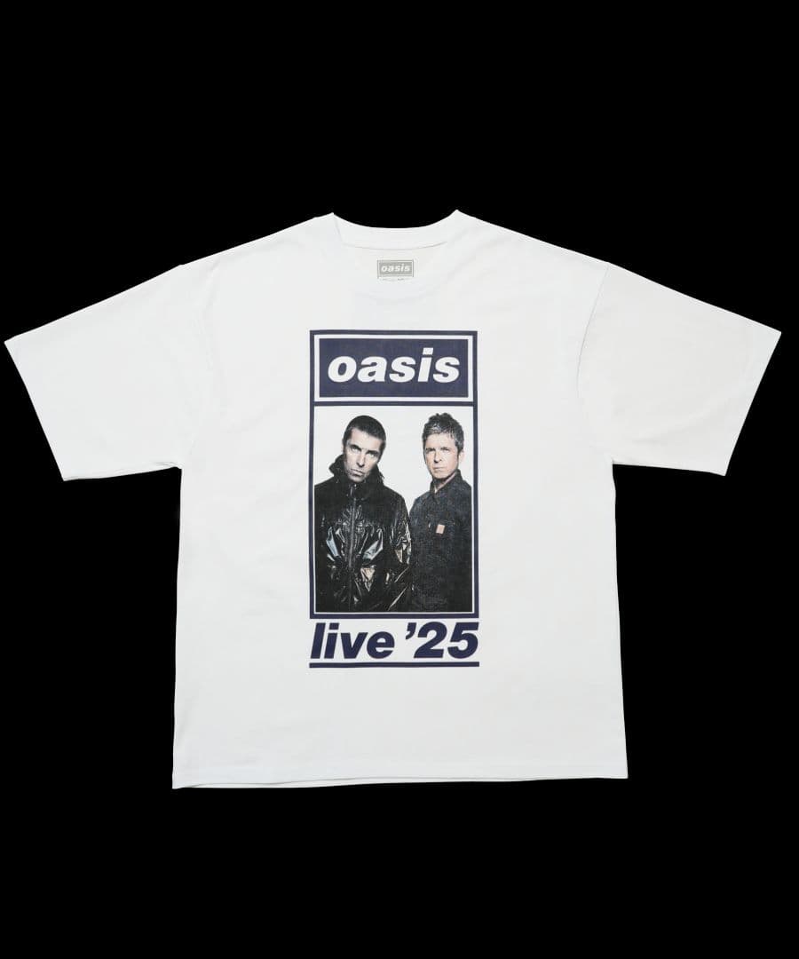 oasis live '25 Tシャツ Photo UKデザイン M 完売品