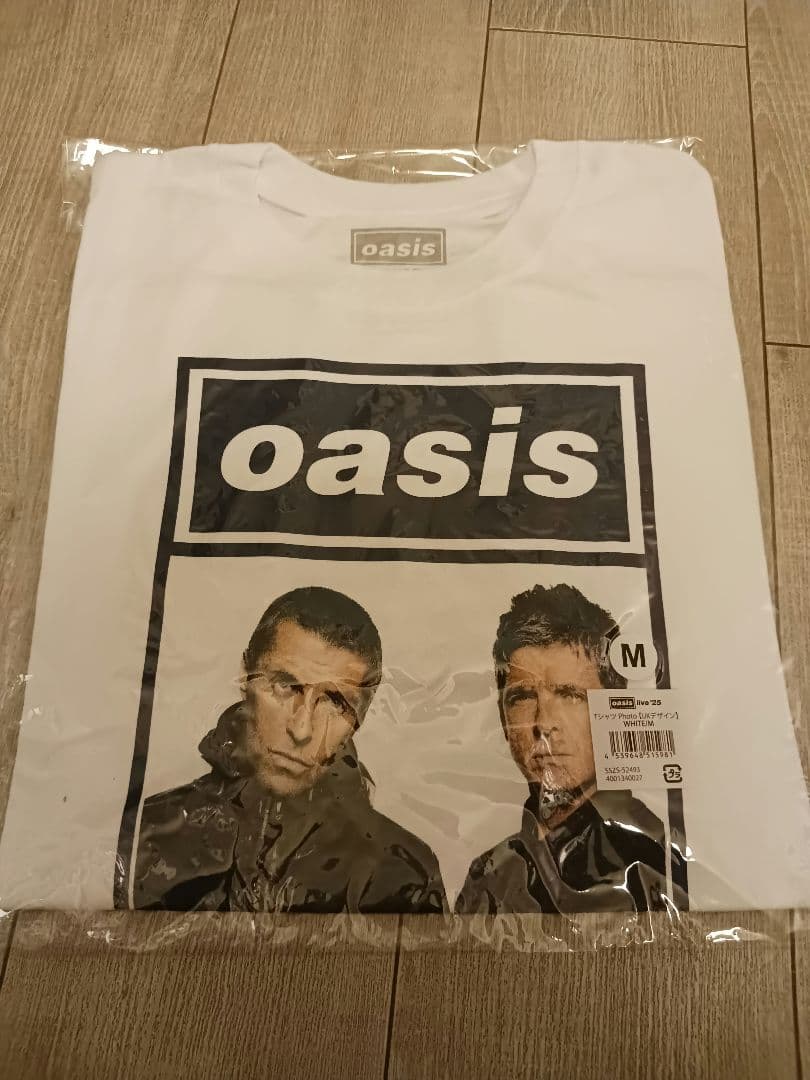 oasis live '25 Tシャツ Photo UKデザイン M 完売品
