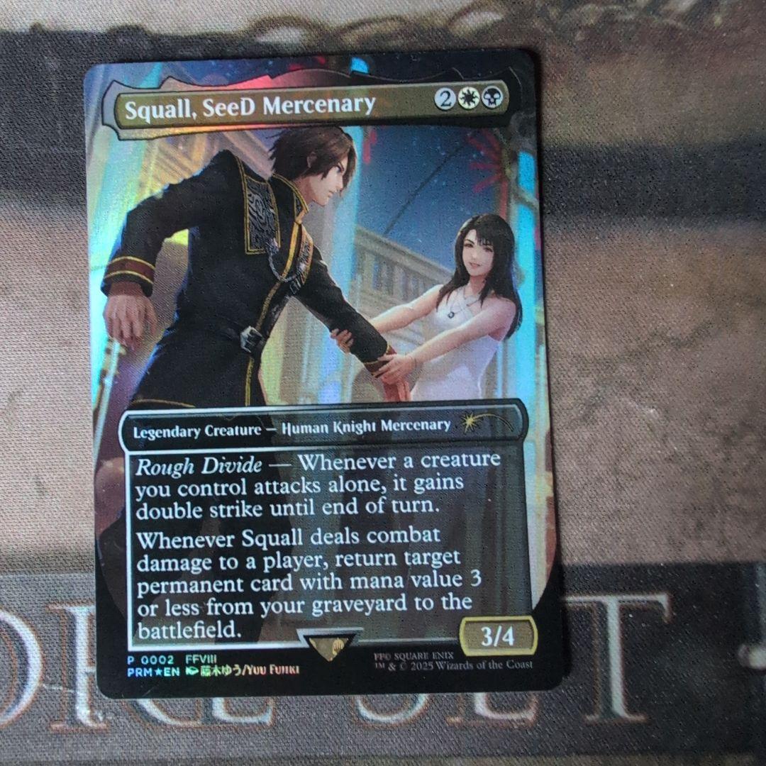 MTG　mtg SeeDの傭兵、スコール　プロモfoil ショーダウン