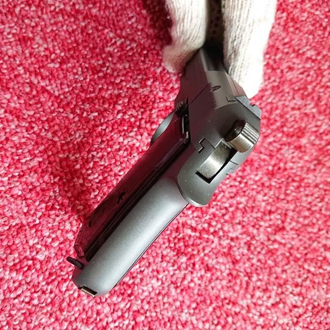 ウエスタンアームズ ベレッタM1934 カーボンブラック ガスガン