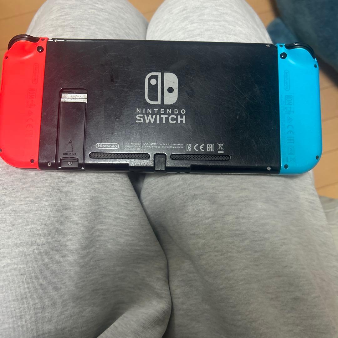 豊*屋様 Nintendo Switch 本体 青/赤