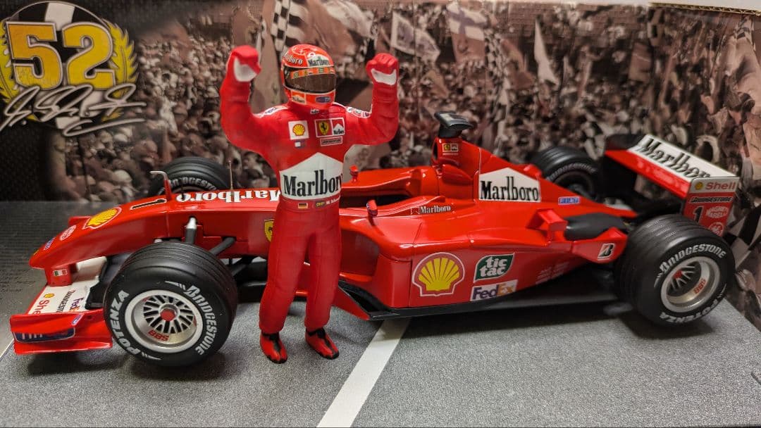 限定HW FERRARI F-2001 スパ・フランコルシャン ベルギーGP