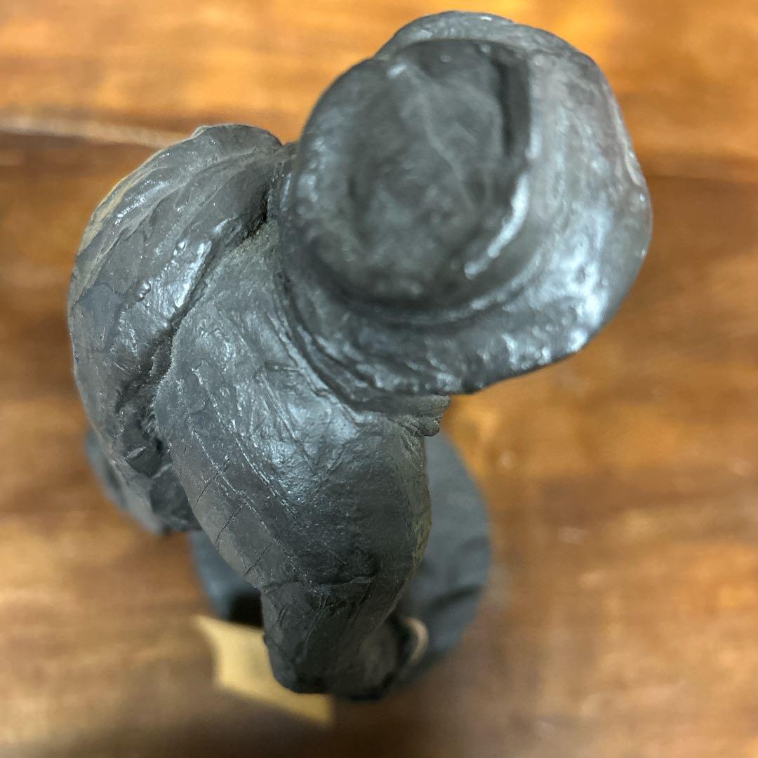 彫刻家 マイケルガーマン作 アンティーク アメリカンインテリア traveler