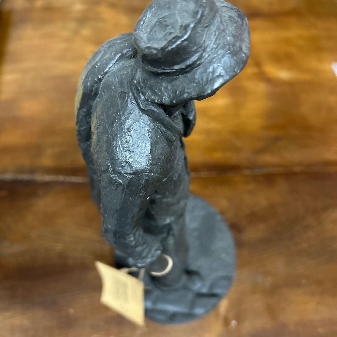 彫刻家 マイケルガーマン作 アンティーク アメリカンインテリア traveler