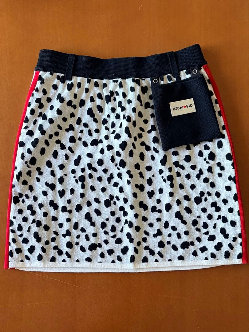 archivio チェック柄 ニットスカート38