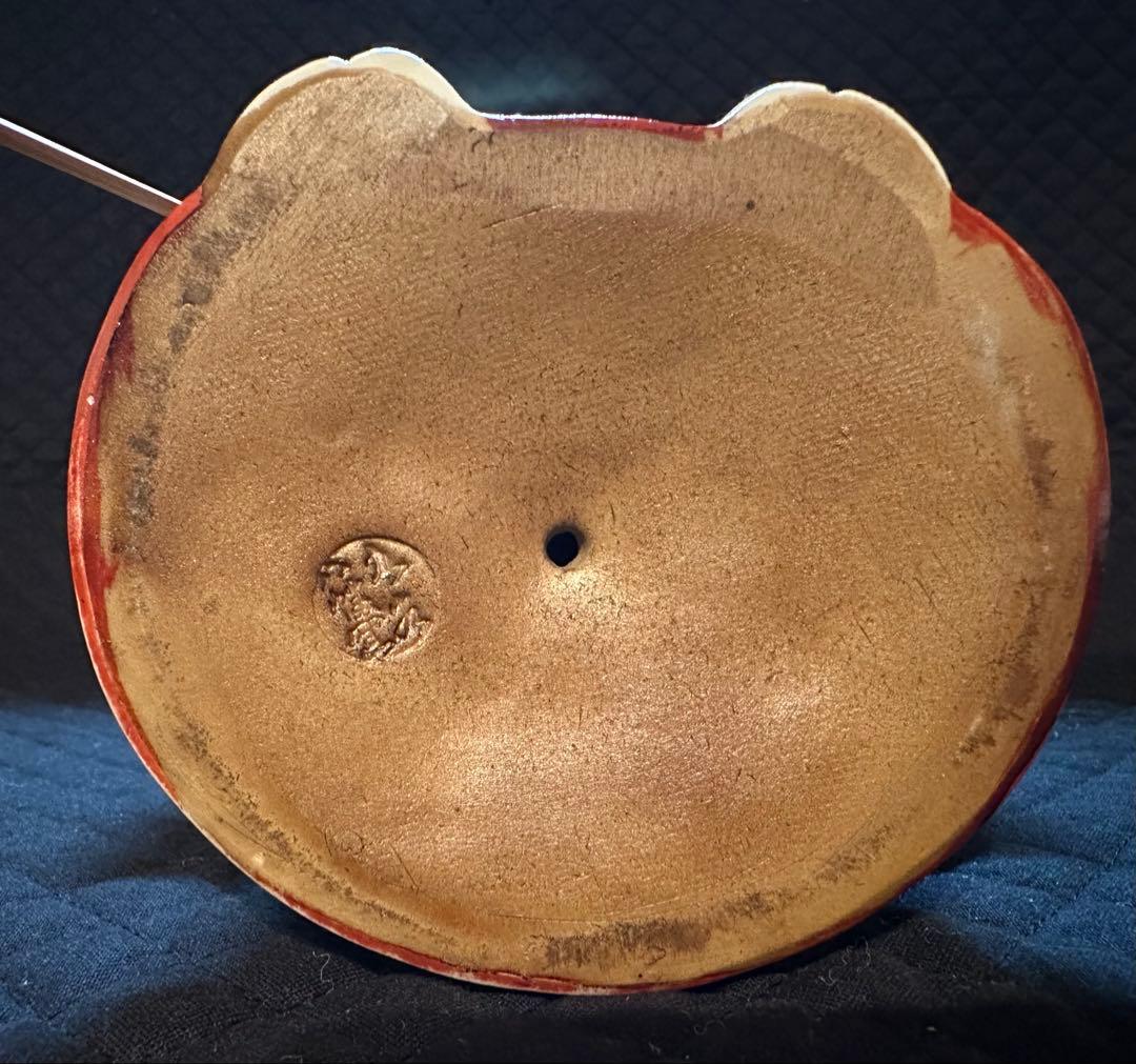 恵比寿大黒 金彩色絵磁器人形一対 金屏風付 縁起物