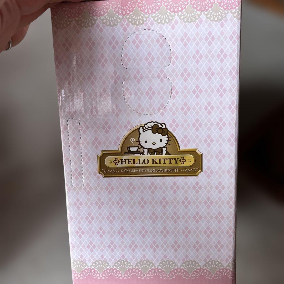 メイドハローキティおじぎアクションライト新品未開封レア！希少