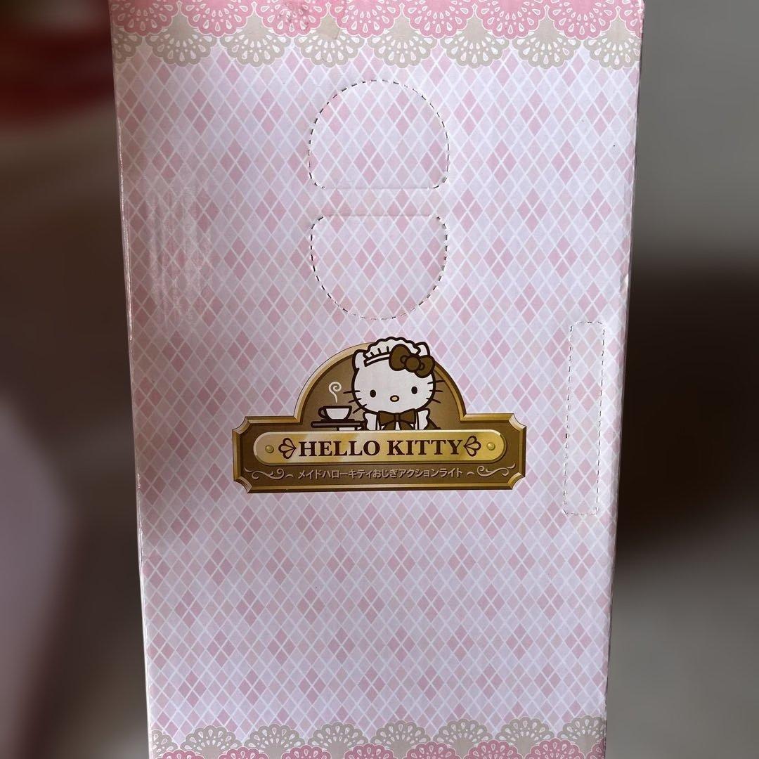 メイドハローキティおじぎアクションライト新品未開封レア！希少