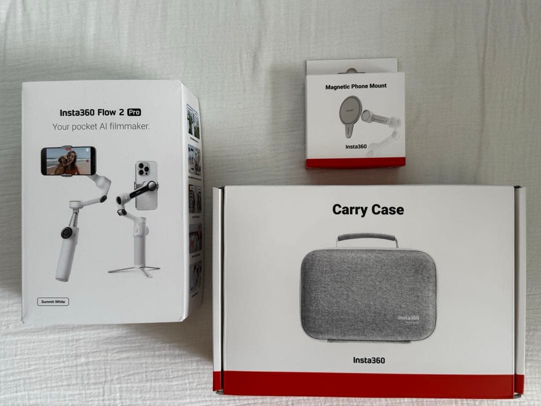 Insta360 Flow 2 Pro スマートフォン用スタビライザー3点セット