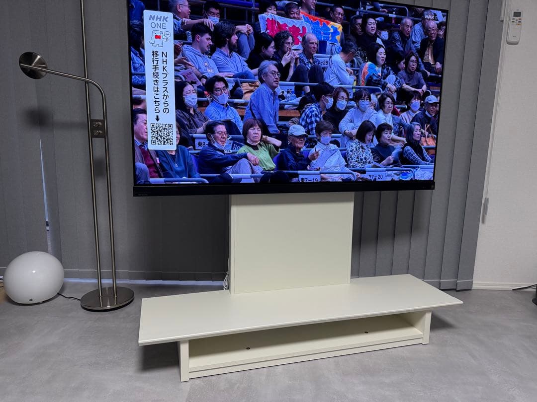 LOWYA テレビスタンド 壁寄せ TVスタンド テレビラック