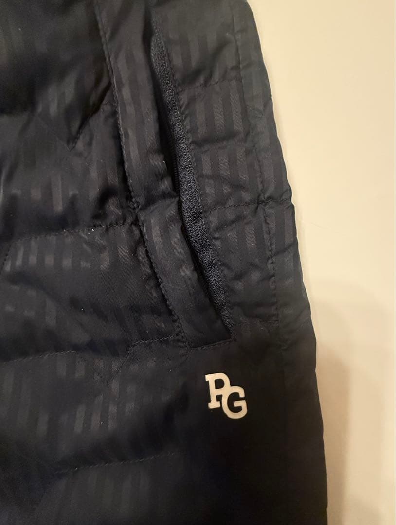 【超美品】PEARYGATES 中綿ダウンパンツ レディースネイビー　サイズ2