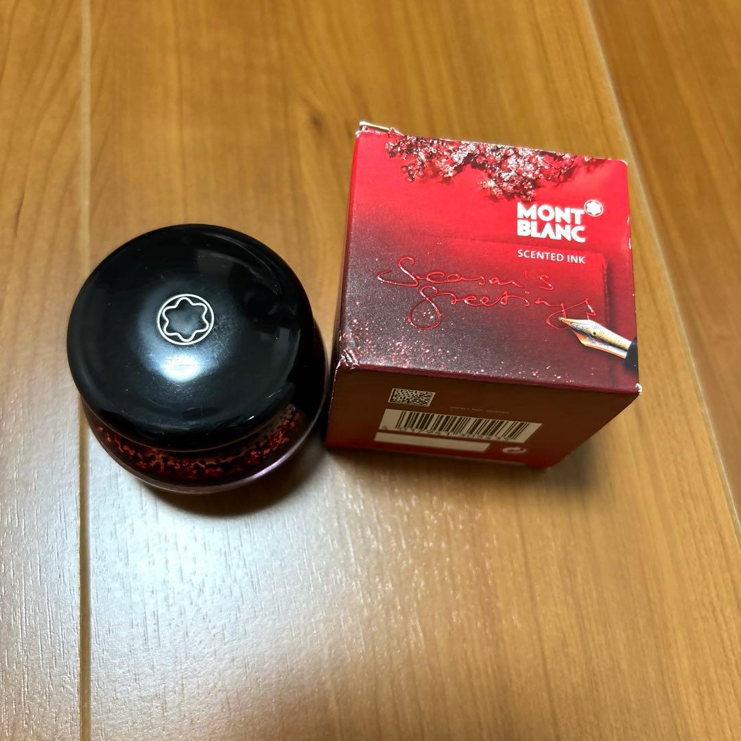 筆記具 Shin3588 Montblanc Scented Ink Red