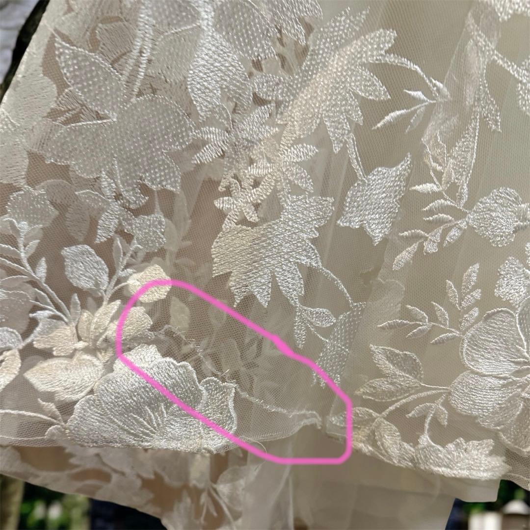 アーバンブランシュ　ソフトマーメイドドレス　ホワイト