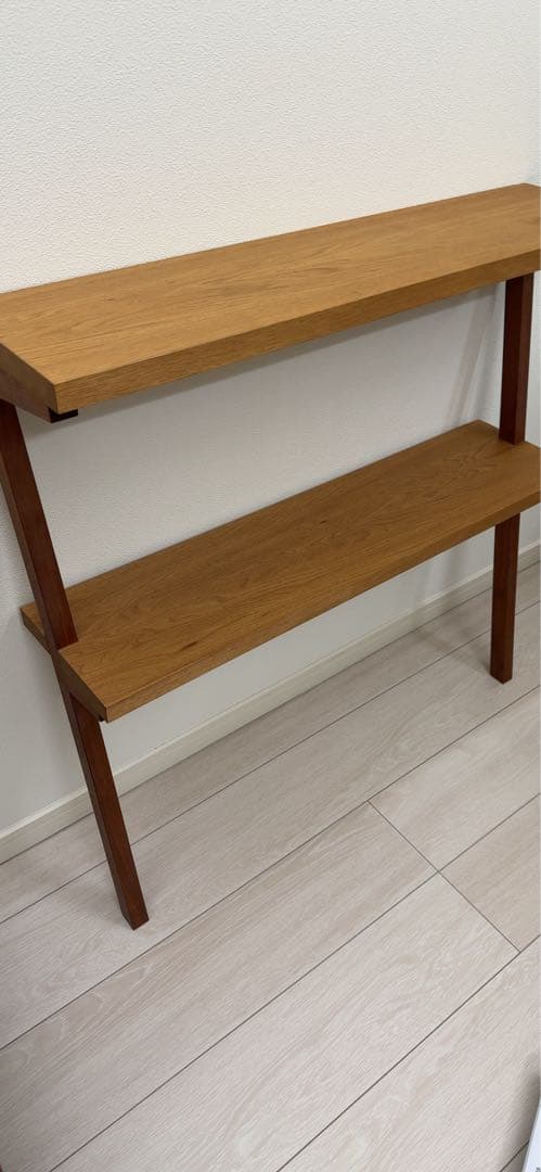 期間限定です。27日まで。 2段シェルフ　ウォールナット✖️バターナット