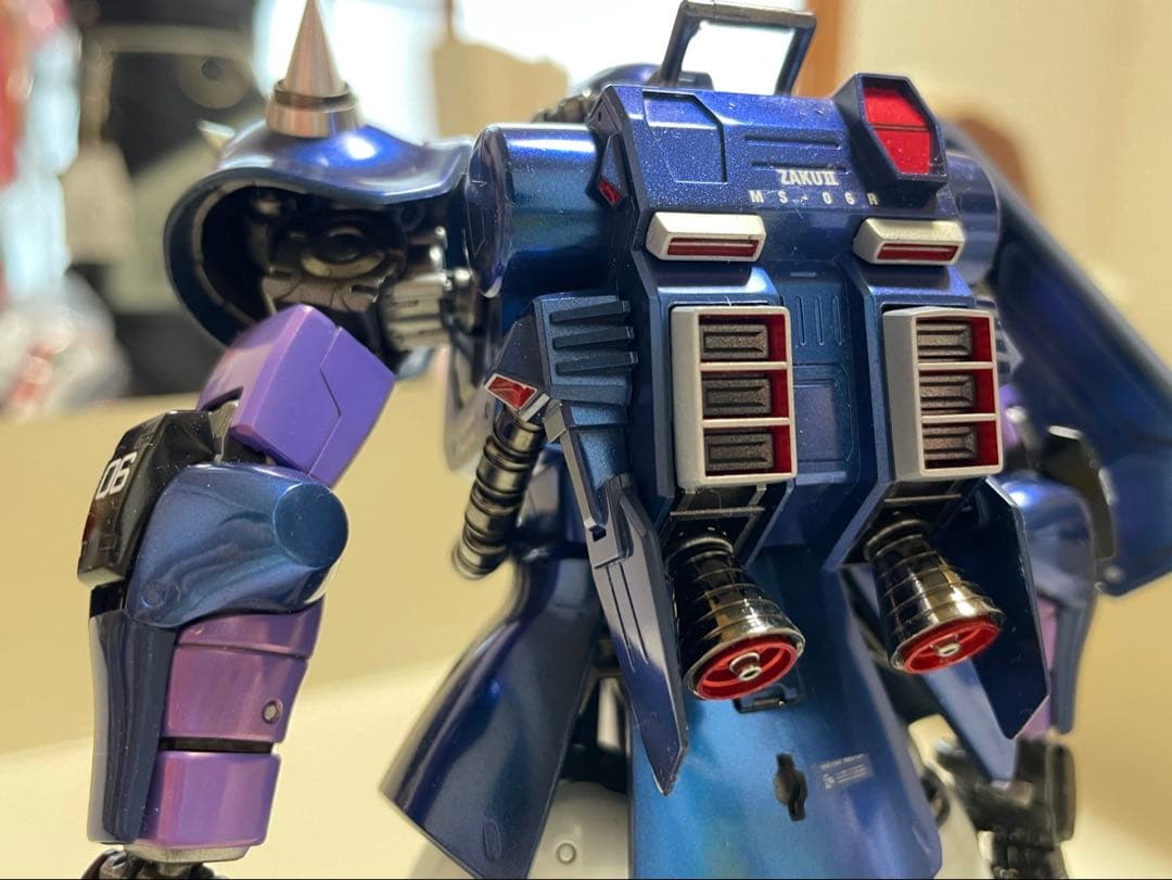 【全塗装、完成品】ザクII 黒い三連星仕様 Ver.2.0