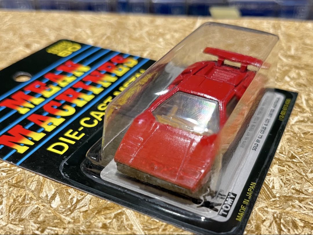 トミカ 日本製 青箱 F50 ランボルギーニカウンタック LP500S 一般輸出