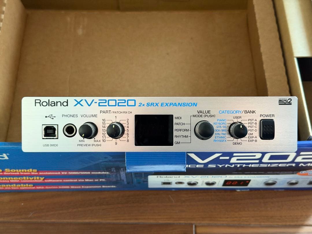 美品 / Roland XV-2020 シンセサイザー音源