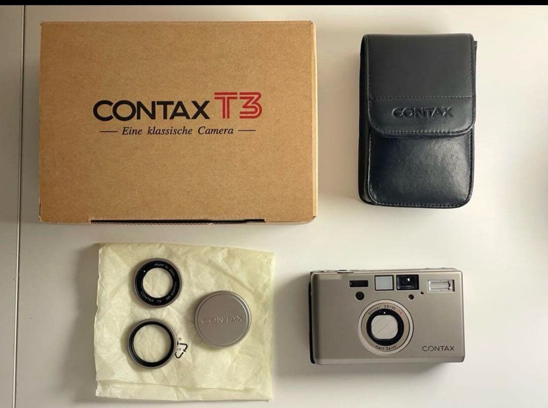 CONTAX T3 チタンシルバー