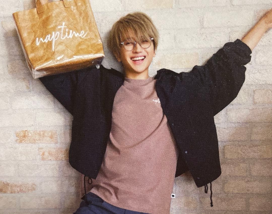 ナップタイム　naptime. Nissy 西島隆弘　刺繍Tシャツ　トートバック