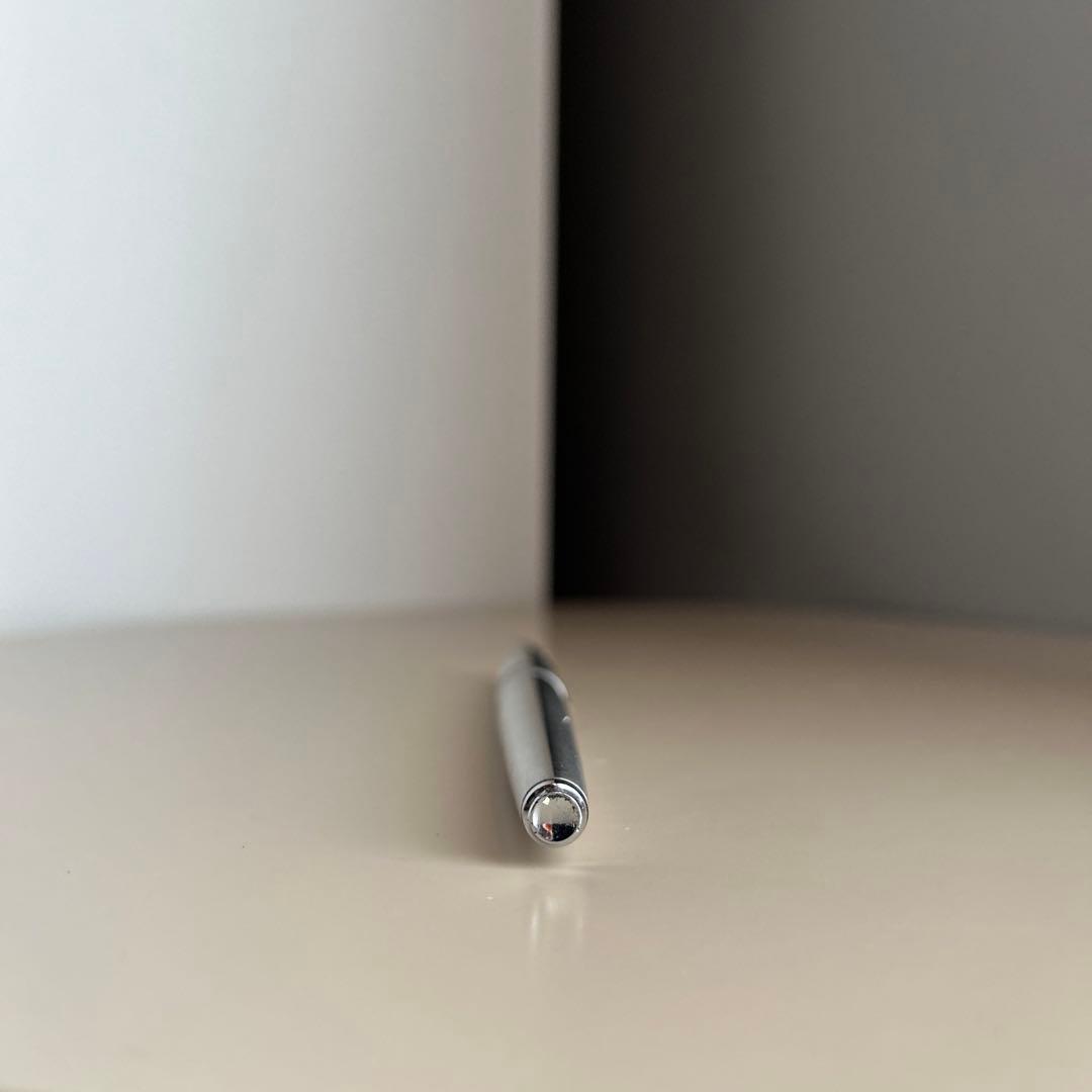 18KWG 細字 万年筆 PLATINUM プラチナ 昭和 レトロ アンティーク