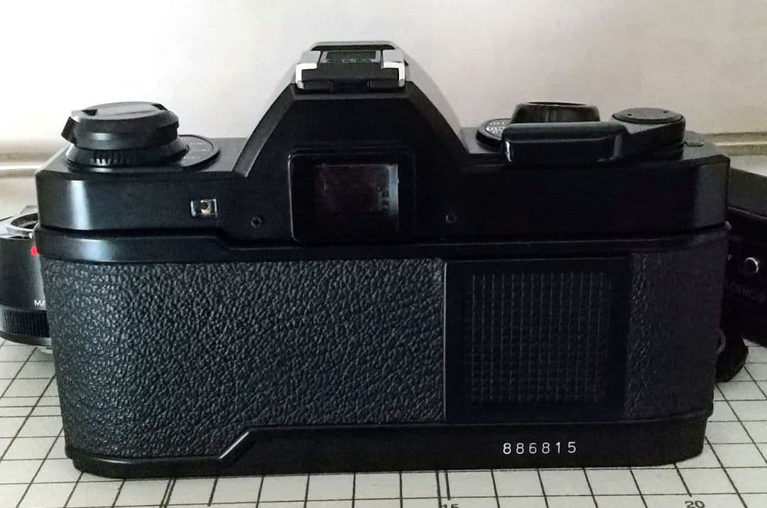 コニカ FP-1 フィルム 一眼レフ カメラ マクロレンズ ワインダー セット