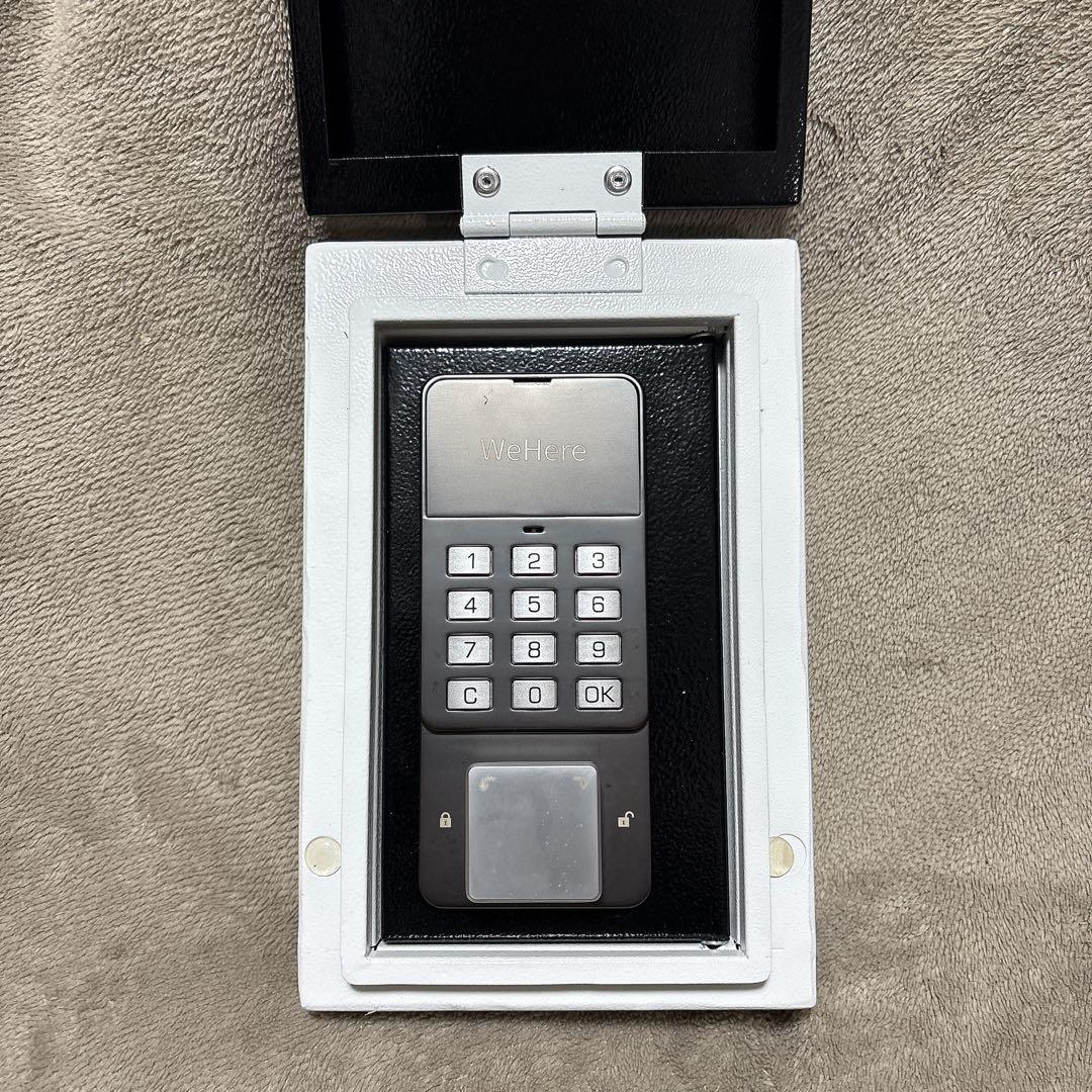 WeHere スマートキャビネットロック キーボックス 壁掛け ボックス