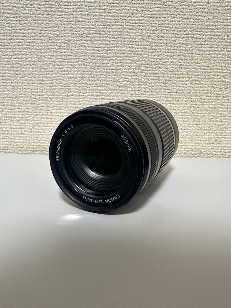 Canon 一眼レフ レンズ EF-S55-250mm F4-5.6 IS
