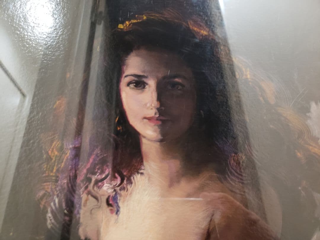 リャド　版画　カロリーナ　アミーゴ嬢