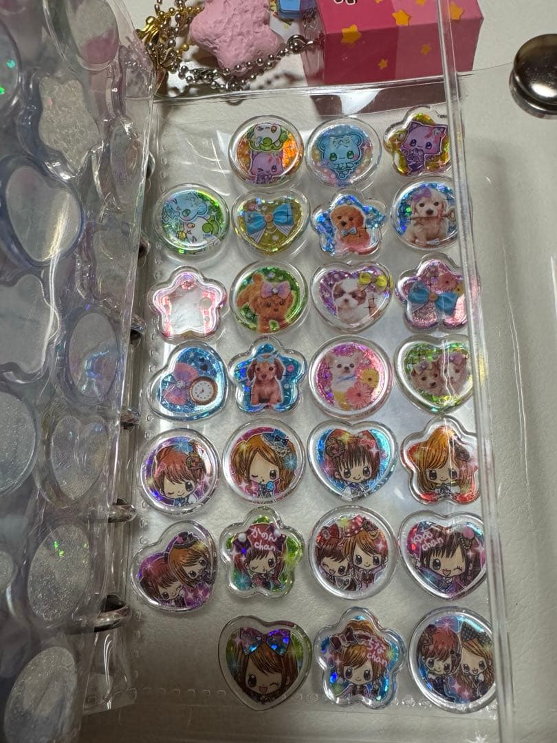 シール帳 完成品 たまごっち ボンボンドロップシール おはじきシール 平成女児