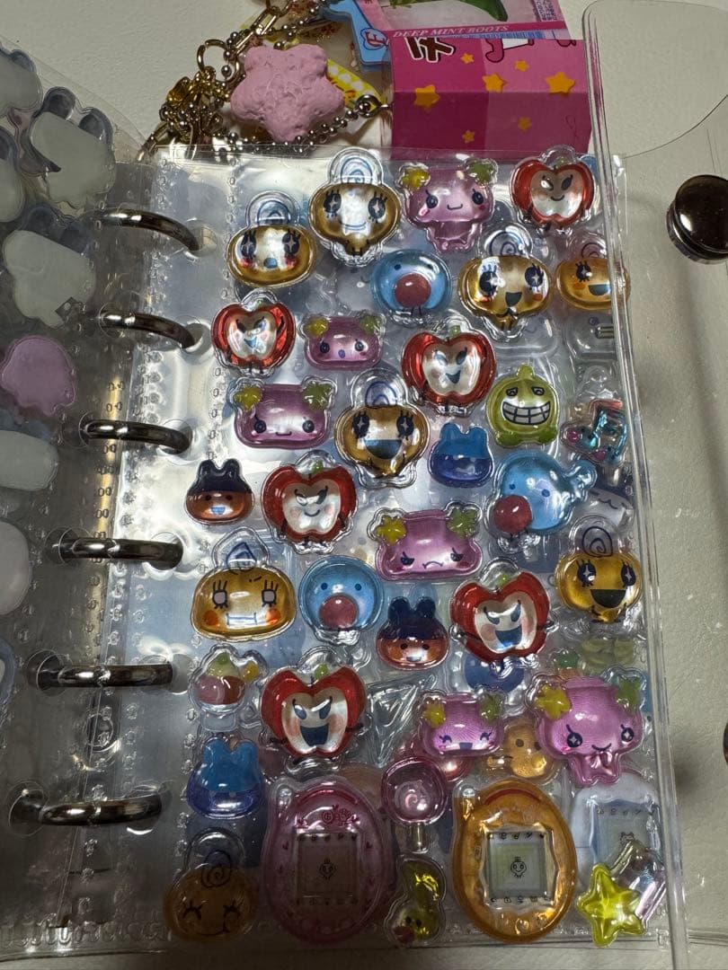 シール帳 完成品 たまごっち ボンボンドロップシール おはじきシール 平成女児