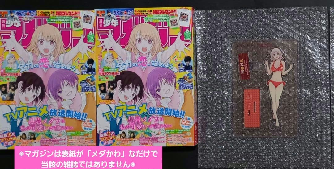 【短期間限定出品】『黒岩メダカに私の可愛いが通じない』当選☆アクスタ＋おまけ☆