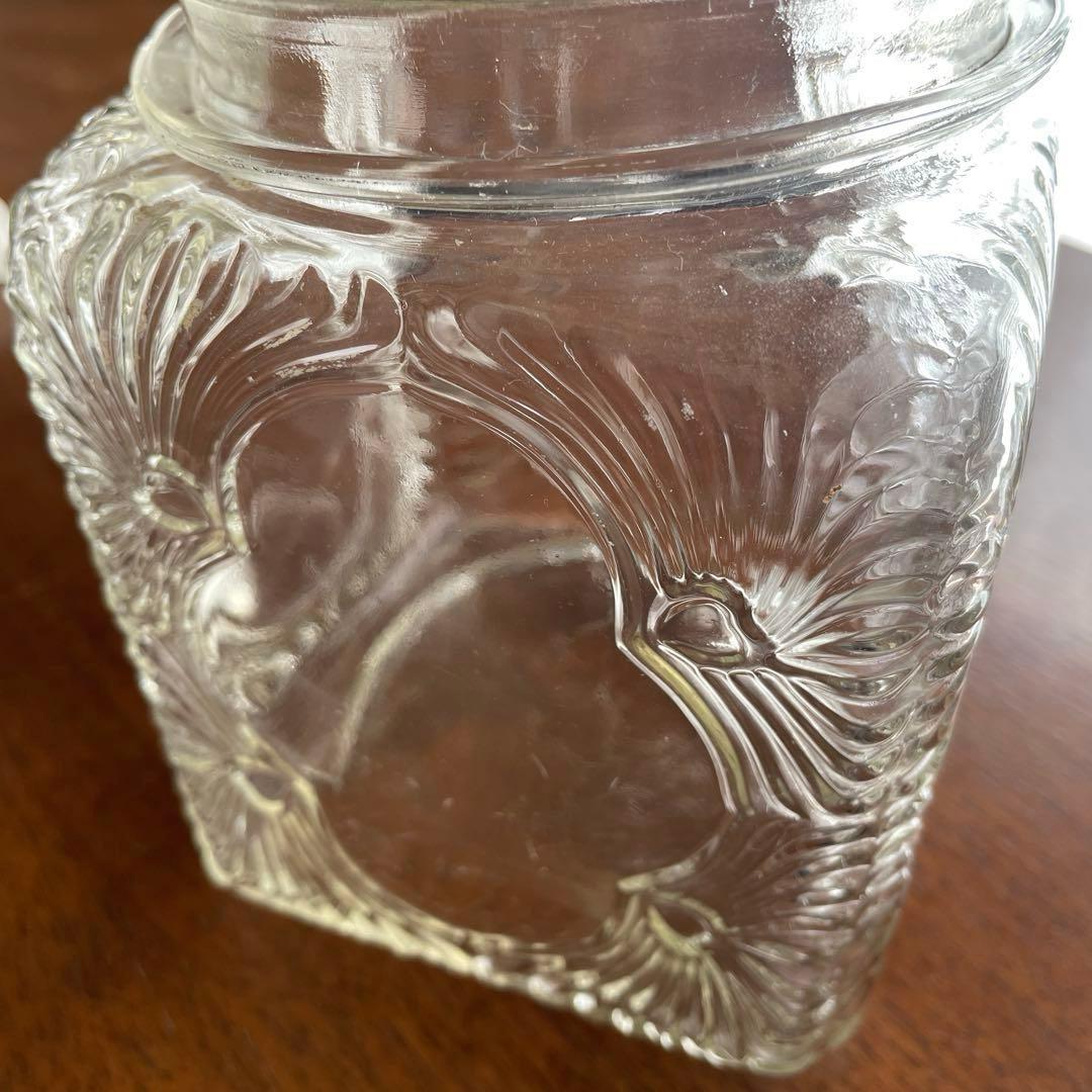 あめや瓶 シュガーポット ガラス瓶 和ガラス