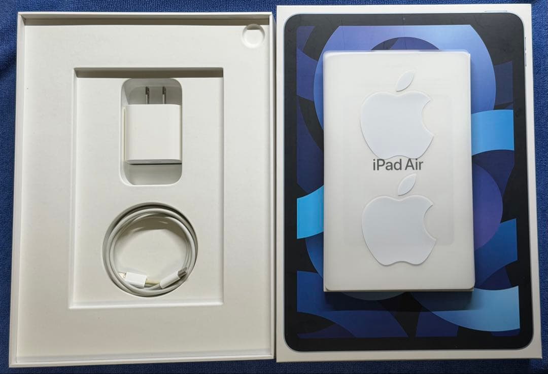 iPad Air (第4世代) 256GB スカイブルー 箱、付属品セット