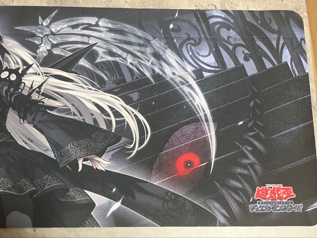 遊戯王 光なき影 ア＝バオ・ア・クゥー プレイマット 開封品