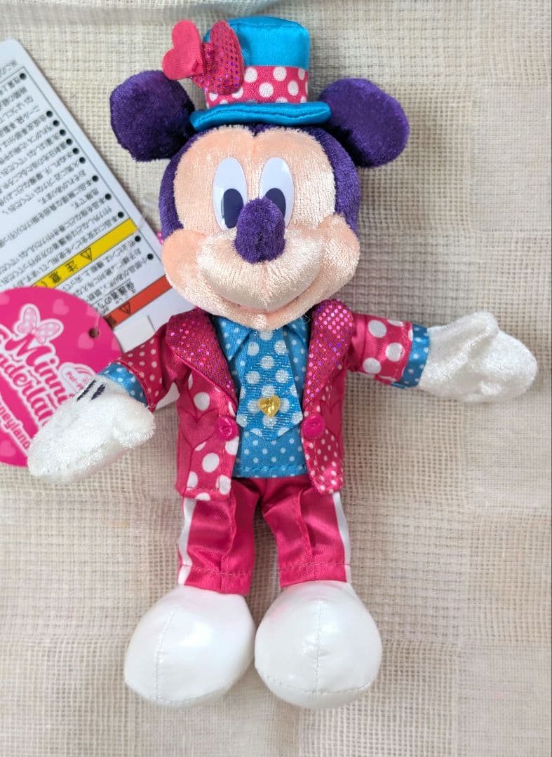 ミニー　ミッキー　ぬいば　パルパルーザ　ファンダーランド