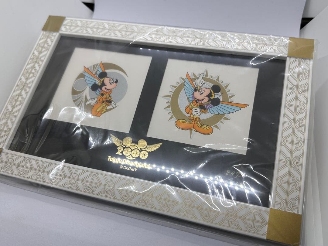 《希少》TDL 東京ディズニーランド　ミレニアム リトグラフ　世界限定2000個