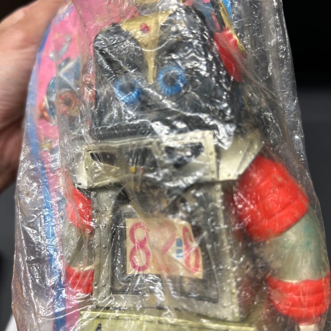 s*b様 C2【ダメージ品】②ブルマァク　カリキュラマシーン　ソフビ　かの字