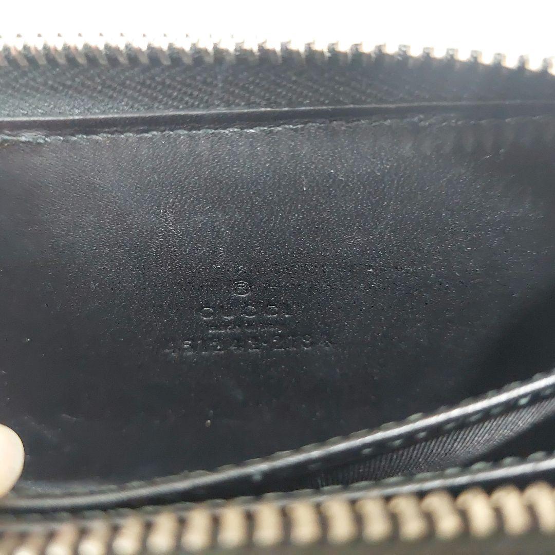 GUCCI GGパターン ケース カードケース ブラック ベージュ