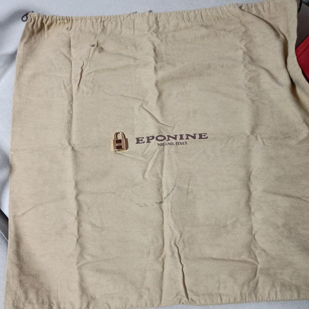 Eponine レッド バッグ 保存袋付き