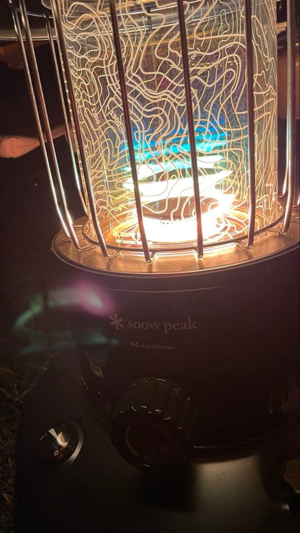 スノーピーク　 peak レインボーストーブ 　収納バッグ付き