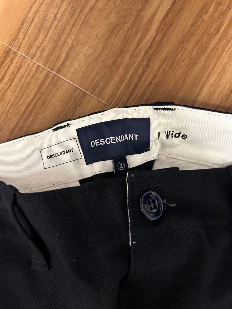 パンツ DESCENDANT DC-6 TWILL TROUSERS